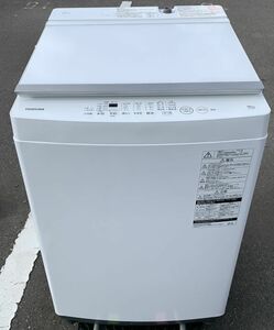 kz1k3c-013 TOSHIBA 全自動洗濯機 AW-10M7 2021年製 洗濯 脱水10kg 簡易乾燥付 ピュアホワイト 上開き 東芝 【動作品 千葉市】