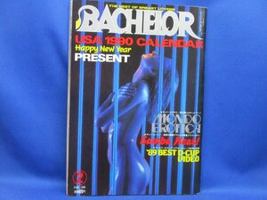 月刊バチェラー BACHELOR 1990年 ２月】　エロ/ヌード/裸　外人　金髪　122737