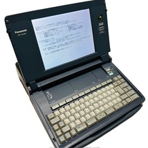 ★Panasonic パナソニック SLALA スララ FW-U1C100 ワープロ ワードプロセッサー 希少 レトロ コレクション☆_画像3