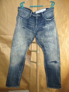  Neighborhood NEIGHBORHOOD 22ss SCRATCH SAVAGE DP NARROW C-PT Savage Denim XL tag attaching 