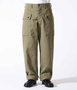 バズリクソンズ　Buzz Rickson's　BR42340 U.S. MARINE CORPS HERRINGBONE PANTS　カーゴ　パンツ　カーキ　34