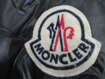 モンクレール　MONCLER でか　ロゴ　ワッペン エベレスト ダウン ジャケット　黒　2 　超美品_画像3