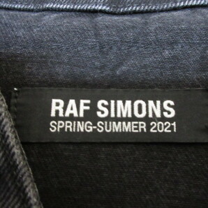 ラフシモンズ RAF SIMONS 21SS Teenage Dreams Embellished Denim Gilet  刺繍 パッチワーク デニム ベスト Sの画像7