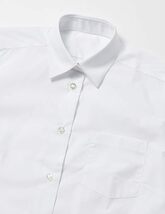 キャッチ 女子半袖スクールシャツ カッターシャツ ワイシャツ ホワイト 165CM_画像3