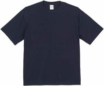 ユナイテッドアスレ Tシャツ 9.1オンス マグナムウェイト ビックシルエットTシャツ ネイビー L_画像2