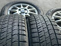 (9271S)特価バリ山 155/65R13 ワゴンR パレット ミラ ムーブ ライフ モコ AZワゴン ekワゴン22年製4本セット スタッドレス_画像5