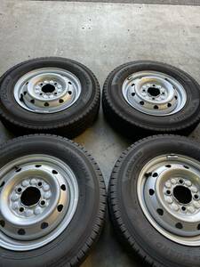 (9228S)バリ山 145/80R12 80/78NLT 4本セット 軽トラ バン アクティ エブリー サンバーハイゼット20年製 スタッドレスタイヤ