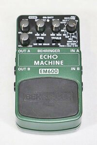 【質Banana】中古 BEHRINGER/ベリンガー EM600 エフェクター エコーマシーン 動作品 本体のみ♪