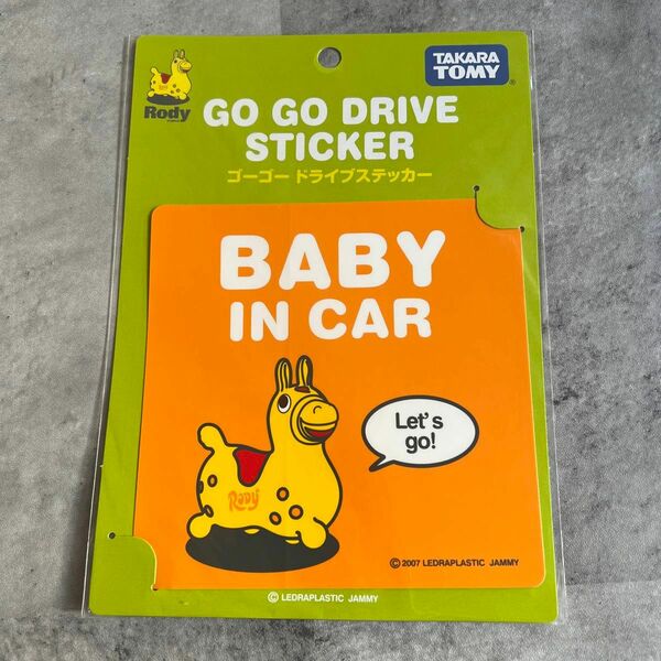 新品未使用 ロディ BABY IN CAR シールタイプ