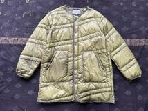 【未使用品・定価42,120円】nanamica(ナナミカ) “Down Coat” 【SUBF９４９】（サイズXS・日本サイズM～L・オリーブ色） _画像7