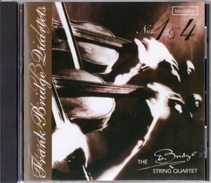 [1CD] フランク・ブリッジ/弦楽四重奏曲第１＆４番