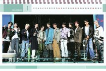 SEVENTEEN セブチ グッズ 卓上 カレンダー (写真集 カレンダー) 2024~2025年 (2年分) + ステッカーセット K-POP_画像2