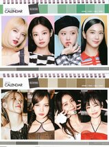 BLACKPINK ブラックピンク グッズ 卓上 カレンダー (写真集 カレンダー) 2024~2025年(2年分) + ステッカーセット K-POP_画像1