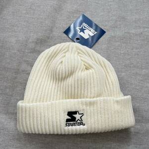  starter STARTER BLUE LABEL Kids knit cap white white knitted cap hat Beanie 