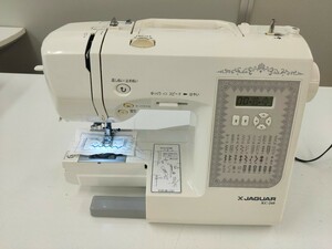 ★JAGUAR（ジャガー）【機種名 KC-260】 ☆通電・試し縫い確認済み☆ジャンク品☆1円スタート