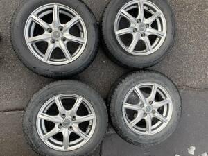 送料無料　ラウムに　175/65Ｒ14　2019年製　アルミホイールセット　中古