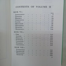 ☆イ Lives of Eminent Philosophers, Volume I・Ⅱ　2冊 (Loeb Classical Library)　哲学洋書　プラトン　アリストレス　plato _画像7