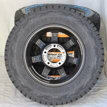 新品 16インチ 5.5J ＋20 5-139.7 ブラック タイヤ付4本SET 185/85R16 トーヨー OPENCOUNTRY R/T ジムニー ホワイトレター (W2362)_画像5