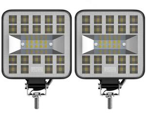 LED ワークライト 2個セット 12/24V 87W 29連 バックランプ スポットライト フォグランプ 作業灯 路肩灯 補助灯 車幅灯 投光器 トラック