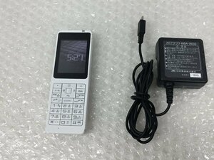 WILLCOM　PHS電話機　ホワイト　WX330J-Z E　現状品　(管２F）