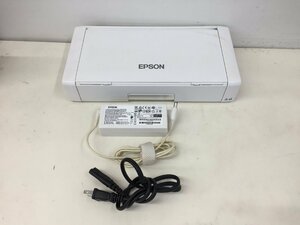 EPSON A4モバイルインクジェットプリンター PX-S05W Model:B581A ホワイト 　現状品（管２F）