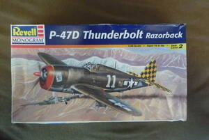 レベル・モノグラム Revell MONOGRAM 1/48 アメリカ軍 P-47D サンダーボルト・レザーバック Thunderbolt Razorback