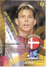 ヨン・ダール・トマソン！PANINI 02 日韓Ｗ杯カード☆デンマーク代表！フェイエノールト！ＡＣミラン！レア！39_画像2