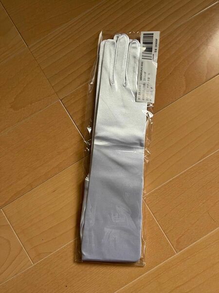 【新品未使用品】コスプレ衣装に合わせられる！ひじ丈 手袋 50cm ロング グローブ ホワイト 