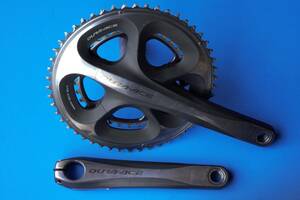 ■シマノ SHIMANO デュラエース DURA-ACE FC-7950 175mm クランクセット 50×34T 中古 10S ■送料無料