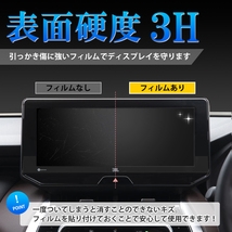 【4枚セット】 新型セレナ C28 エアコン カーナビ メーター インナーミラー 液晶 保護フィルム 低反射フィルム_画像5