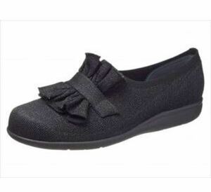 Обувь Asahi медленная ходьба L160 Black 22,5 см ☆ неиспользованные предметы ★