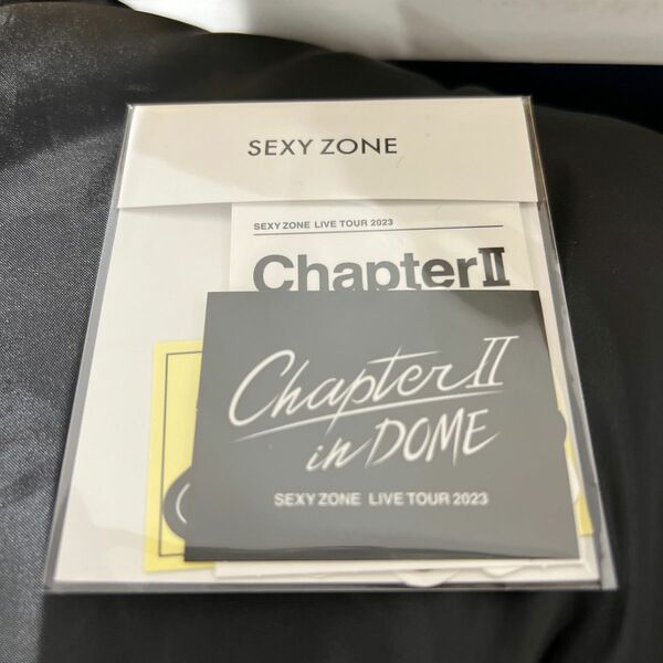 SexyZone ChapterⅡ in DOME 会場限定ステッカー 大阪　セクゾ　グッズ