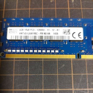 SK hynix 4G 1Rx8 PC3-12800U-11-12-A1