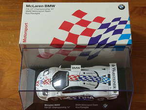 MINICHAMPS McLaren F1 GTR Team BMW Motorsport 9 Peter Kox, Roberto Ravaglia 1/43