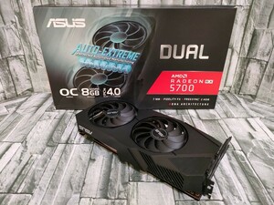 AMD ASUS Radeon RX5700 8GB DUAL EVO OC 【グラフィックボード】