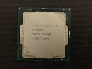 Intel Core i3-10100 【CPU】