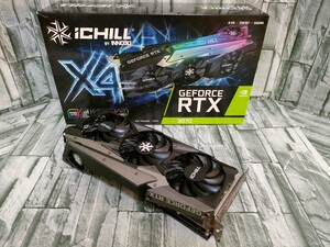 NVIDIA INNO3D GeForce RTX3070 8GB ICHILL X4 【グラフィックボード】