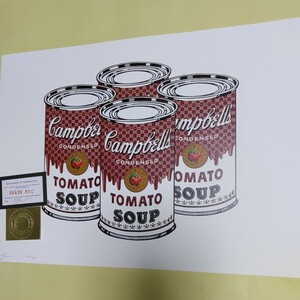 DEATH NYC 世界限定100枚 アートポスター　アンディ　ウォーホール　Andy　Warhol　グッチ　GUCCI　キャンベル　TOMATO　現代アート Banksy