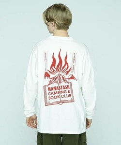 MANASTASH/マナスタッシュ/CiTee L/S TEE BOOK CLUB/ザブッククラブTシャツ 　サイズXL（XXL）新品未使用