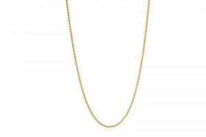 18KGP 18金 鍍金 麻ひもチェーン ゴールドネックレス gold necklace 50