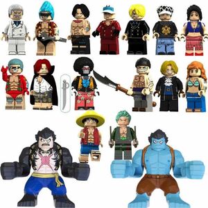 ワンピース　ミニフィグ　17体セット　LEGO互換品　ミニフィギュア