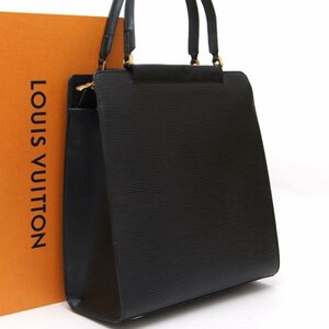 【極美品】 ルイヴィトン Louis Vuitton エピ フィガリMM ノワール ハンドバッグ トートバッグ レディース 定価約18万