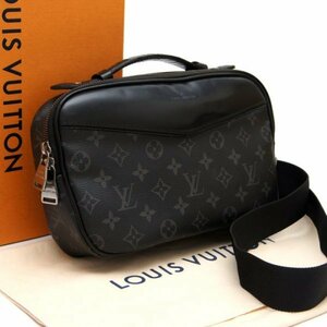 【極美品】 ルイヴィトン Louis Vuitton モノグラム エクリプス バムバッグ ボディバッグ ショルダーバッグ メンズ 定価約18万