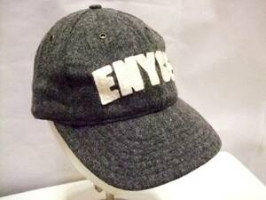 【ENYCE/エニーチェ】ENYCEパッチキャップ GREY USA 新品デッド