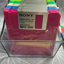 未使用 フロッピーディスク SONY maxell DENON MF2DD 28個セット h2w365_画像4