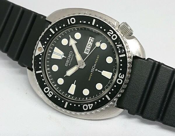 【OH済】SEIKO セイコー サードダイバー 150m 6306-7001 1978年頃 アンティーク 自動巻き