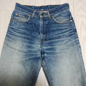 80s★USA製★リーバイス 606 色落ち極上 ヒゲ ハチノス W29 Levi’s 501XX 505 アメリカ製 ヴィンテージ オリジナル 赤耳 66 ビッグE