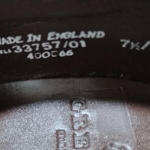 値下げ【新品】 英国製 GRENSON エランド UK7.5F ウイングチップ ELLAND グレンソン 未使用 イギリス製 クロケット チャーチ チーニーの画像6