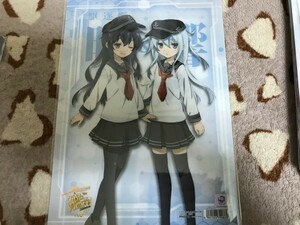 311クリアファイル　艦隊これくしょん ～艦これ～ 　ムービック　アニメ版　雷 電 響 暁