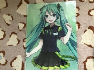 324クリアファイル　ボーカロイド　初音ミク NewDaysコラボ　iXima